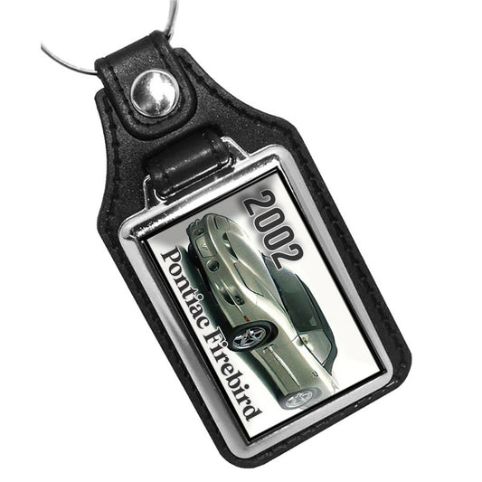 KR-1076 Key Ring - Classic 2002 Pontiac Firebird Pewter Design