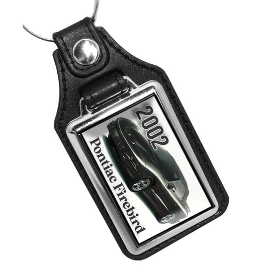 KR-1077 Key Ring - Classic 2002 Pontiac Firebird Black Design
