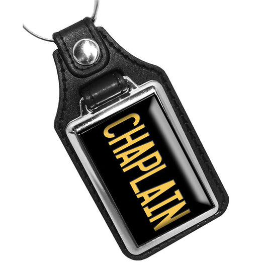 KR-1093 Key Ring - Law Enforcement Military Chaplain Design