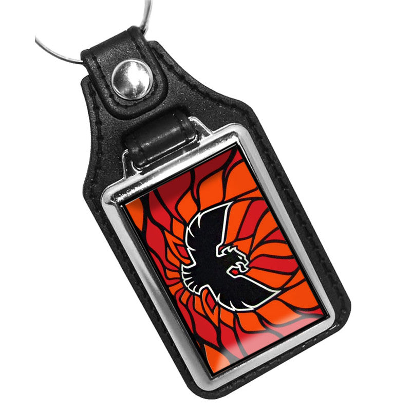 KR-1105 Key Ring - Classic 1976 Pontiac Firebird Emblem Design
