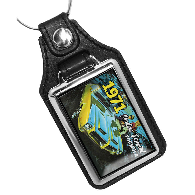KR-1114 Key Ring - Classic 1971 Pontiac Firebird Formula Coupe