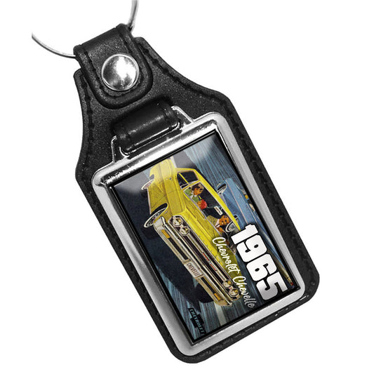 KR-1139 Key Ring - Classic 1965 Chevrolet Chevelle Advertisement