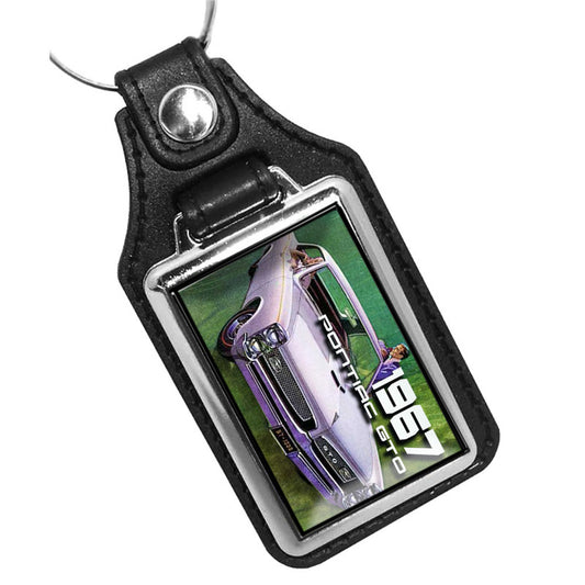 KR-1188 Key Ring - Classic 1967 Pontiac GTO Muscle Car