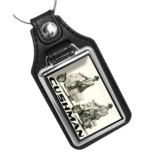 KR-1207 Key Ring - Classic 1969 Cushman Motor Scooter