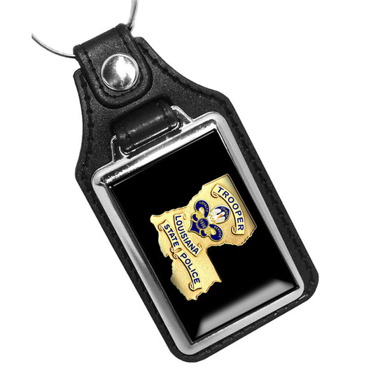 KR-122 Key Ring - Louisiana Trooper Design Law Enforcement