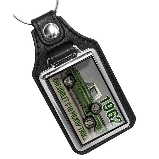 KR-1255 Key Ring - Classic 1962 Chevrolet C10 Pick Up Truck