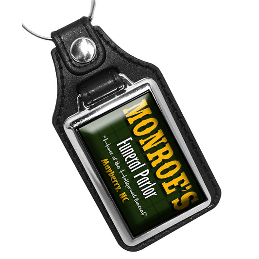 KR-1311 Key Ring - Mayberry TV Show Monroe's Funeral Parlor