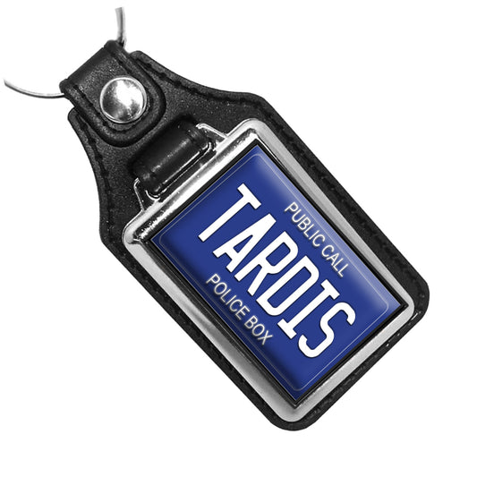 KR-1361 Key Ring - Dr. Who Tardis Public Police Box Design