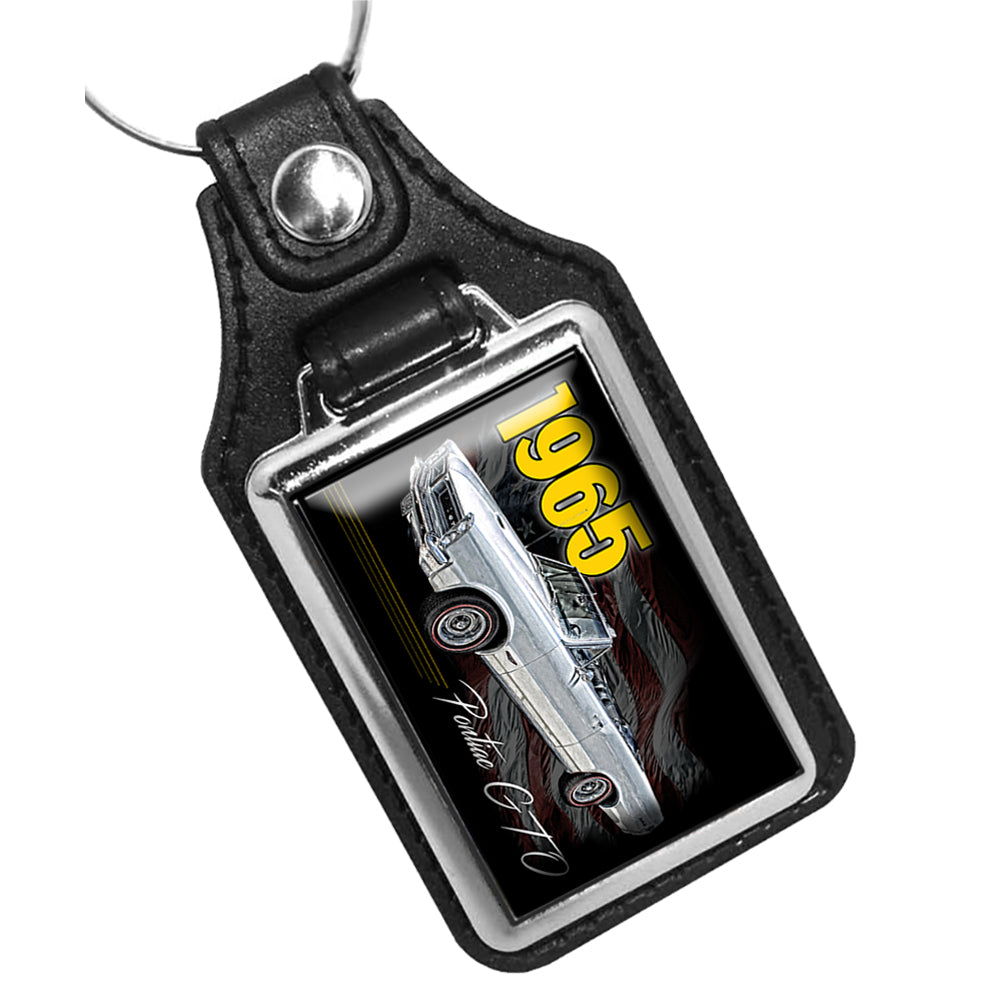 KR-1411 Key Ring - Classic 1965 Pontiac GTO Muscle Car