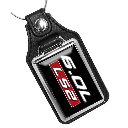 KR-1421 Key Ring - Classic 6.0L LS2 Corvette Engine Emblem