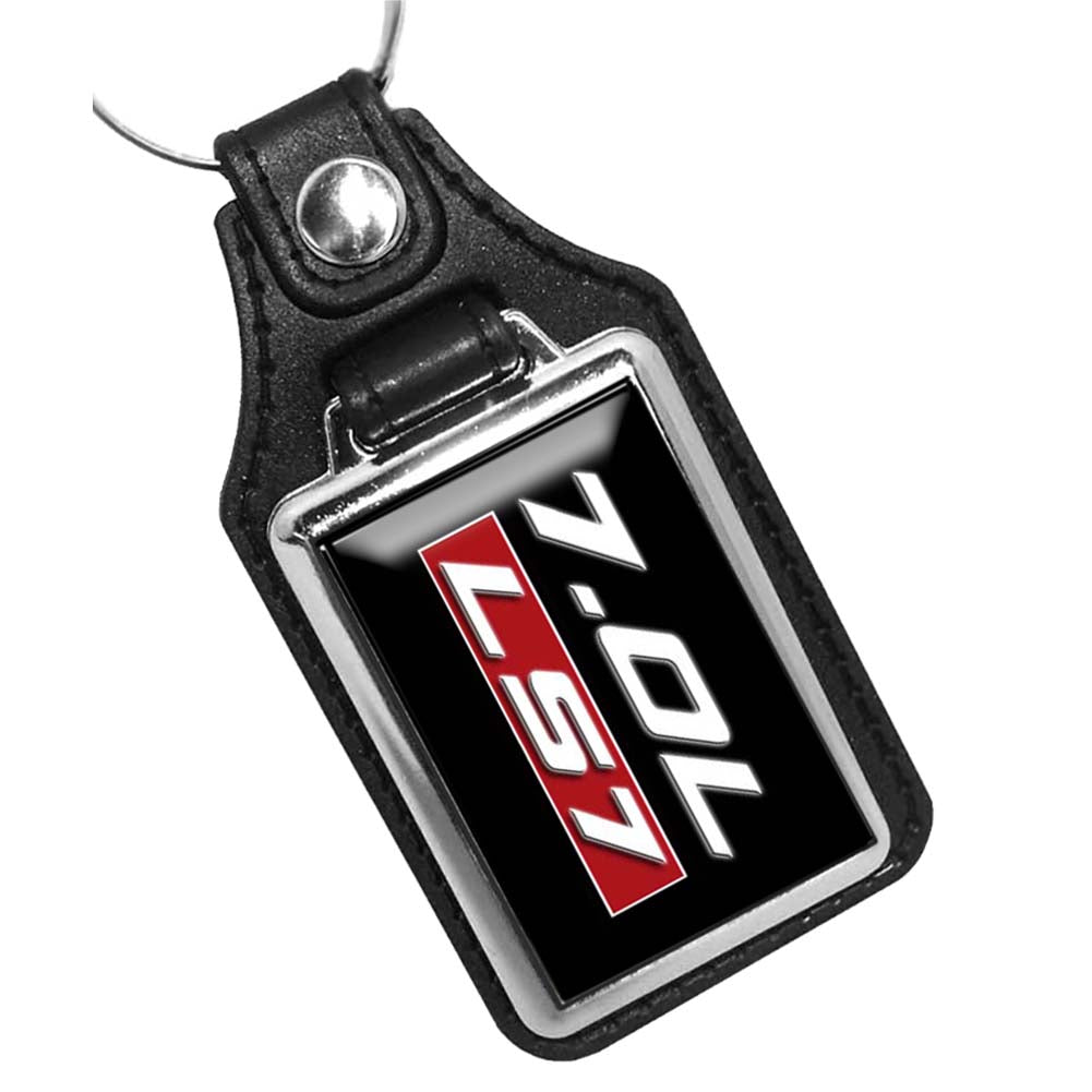 KR-1428 Key Ring - Classic 7.0L LS7 Corvette Engine Emblem