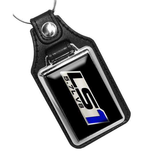 KR-1430 Key Ring - Classic LS1 5.7L V8 Corvette Engine Emblem