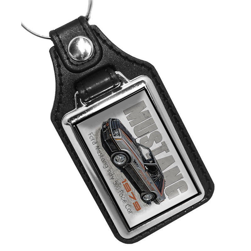 KR-1519 Key Ring - Classic 1979 Mustang Indy 500 Pace Car