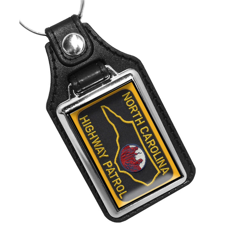 KR-1530 Key Ring - North Carolina State Highway Patrol Patch