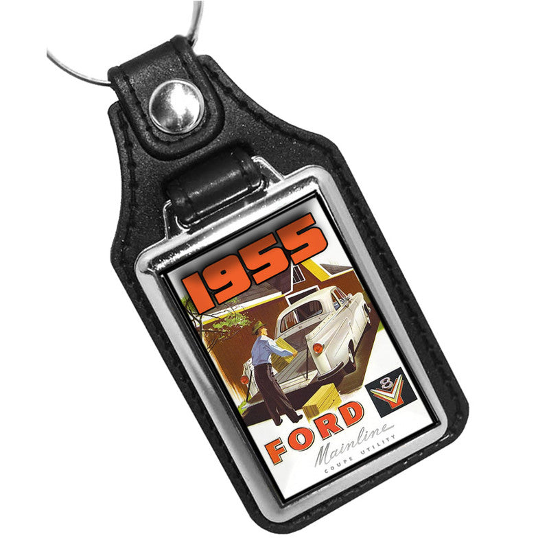 KR-1546 Key Ring - Classic 1955 Ford Mainline Pick Up Truck