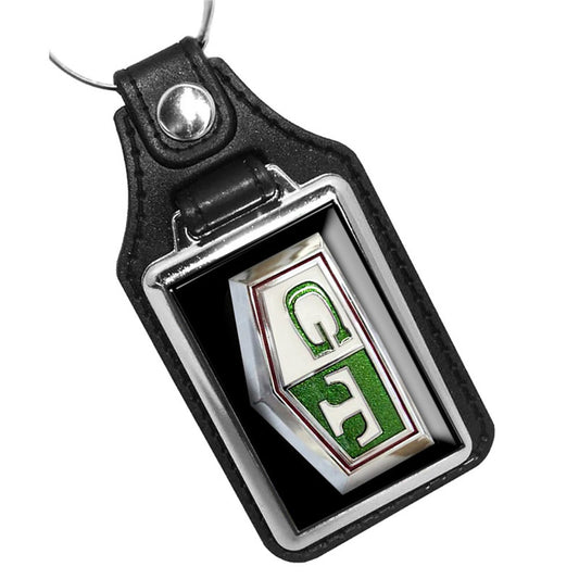 KR-155-1 Key Ring -Green Nissan Skyline Classic Car