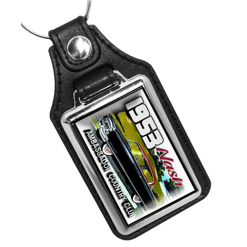 KR-1555 Key Ring - Classic 1953 Nash Ambassador Country Club