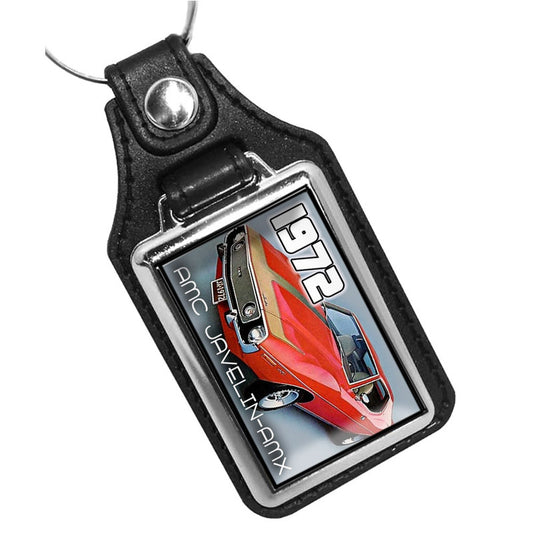 KR-1564 Key Ring - Classic 1972 American Motors AMC Javelin AMX