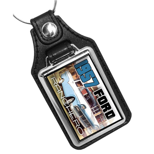 KR-1566 Key Ring - Classic 1957 Ford Ranchero Pick Up Truck