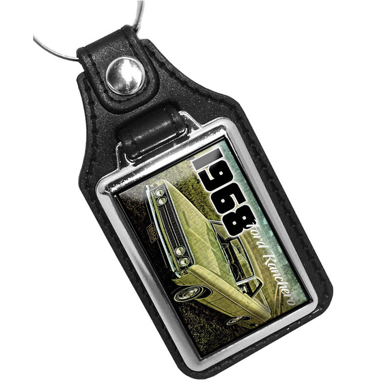KR-1569 Key Ring - Classic 1968 Ford Ranchero Pick Up Truck