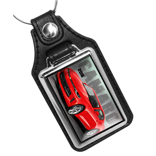 KR-1587 Key Ring - Classic 2016 Chevrolet Camaro Red
