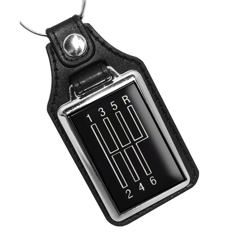 KR-168 Key Ring - 1968-1969 Six Speed Gear Pattern Camaro