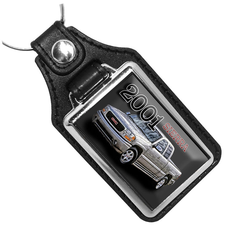 KR-1817 Key Ring - Classic 2001 GMC Sierra Pick Up Truck