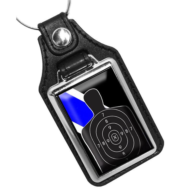 KR-190 Key Ring - Law Enforcement TBL Firearms Target