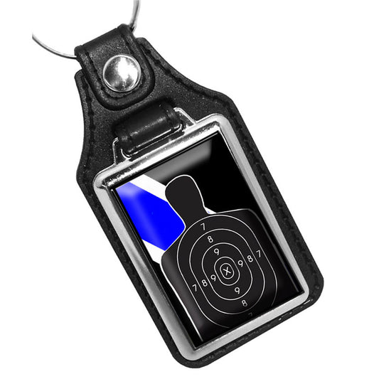 KR-190 Key Ring - Law Enforcement TBL Firearms Target