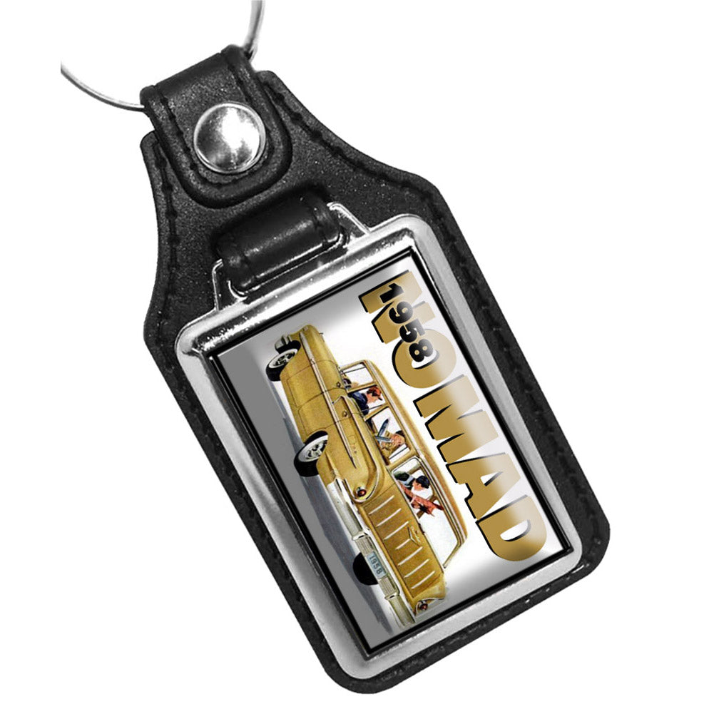 KR-1930 Key Ring - Classic 1958 Chevrolet Nomad Station Wagon