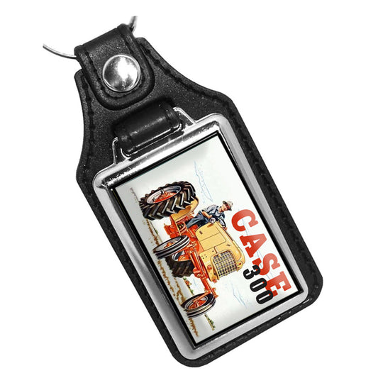 KR-1970 Key Ring - Classic 1956 Case 300 Farm Tractor