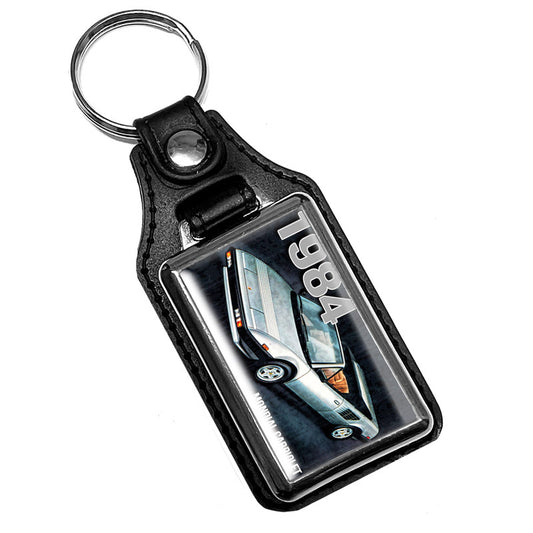 KR-1985 Key Ring - Classic 1984 Ferrari Mondial Convertible