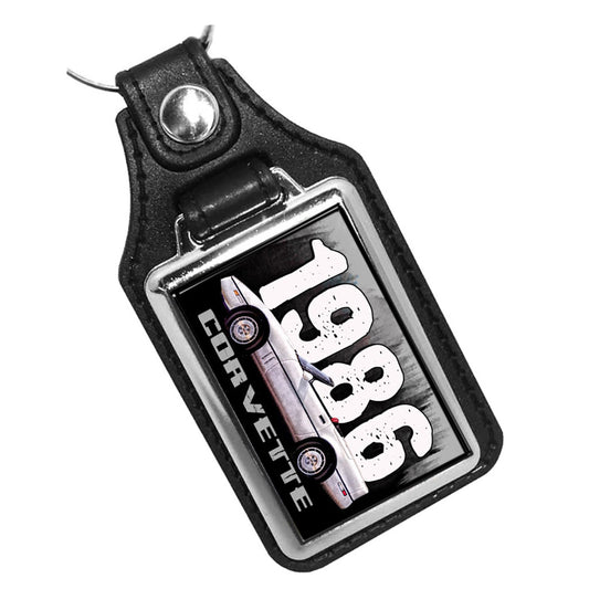 KR-1992 Key Ring - Classic 1982 American Muscle Corvette