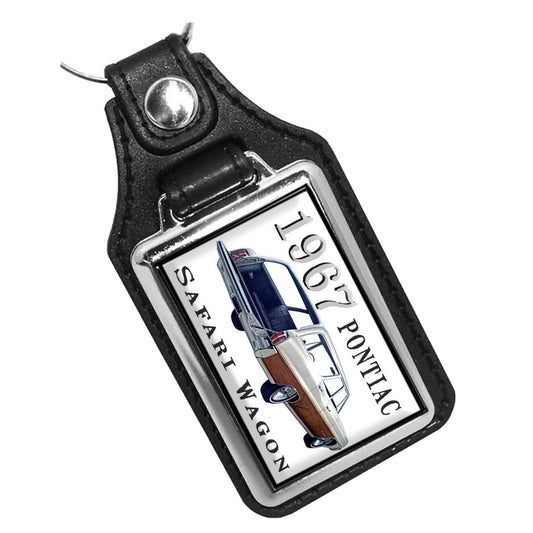 KR-1993 Key Ring - Classic 1967 Pontiac Safari Station Wagon