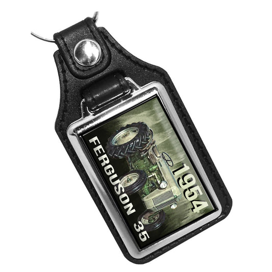 KR-1995 Key Ring - Classic 1954 Ferguson 35 Farm Tractor