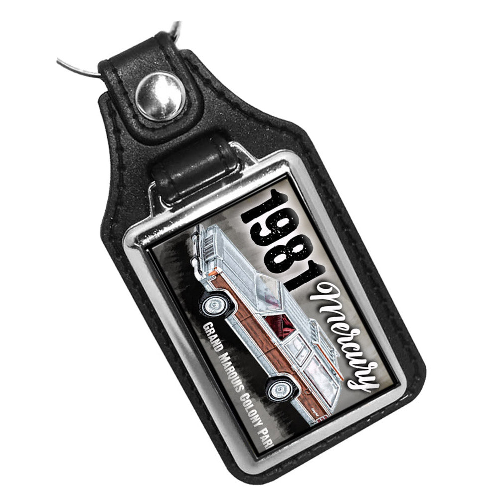KR-1997 Key Ring - Classic 1981 Mercury Grand Marquis Wagon