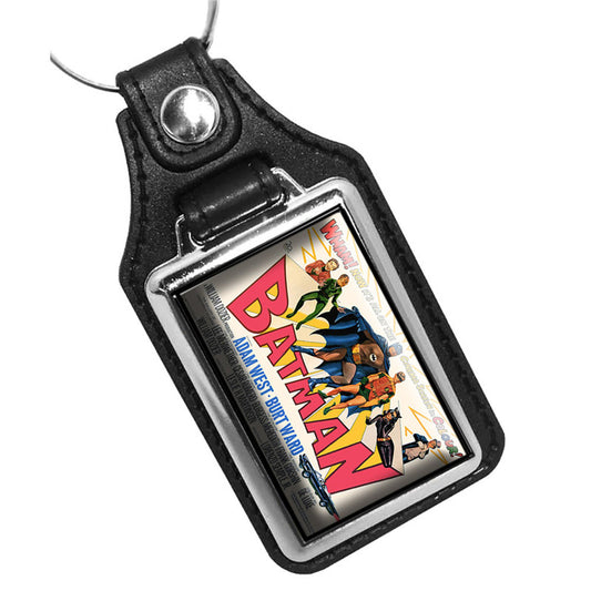 KR-204 Key Ring - 1960's Batman Movie Poster Design