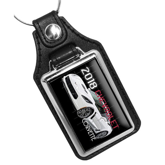 KR-2110 Key Ring - Classic 2018 Corvette American Muscle