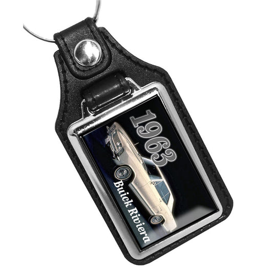 KR-2159 Key Ring - Classic 1963 Buick Riviera Beige