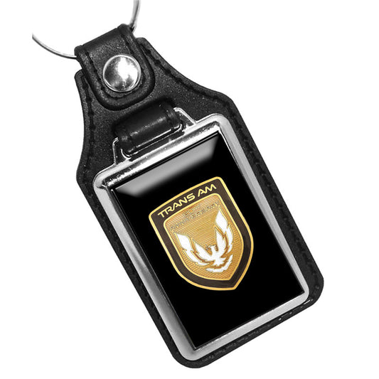 KR-2165 Key Ring - Classic 1989 Pontiac Trans Am Gold Design