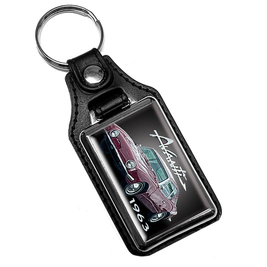 KR-2219 Key Ring - Classic 1963 Avanti Burgundy Design