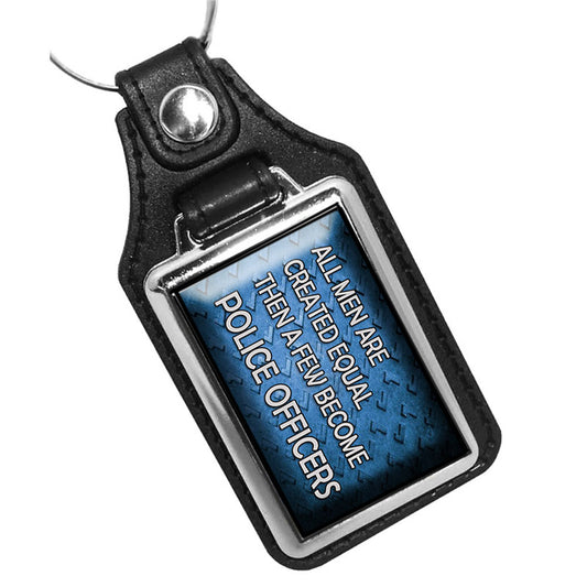 KR-223 Key Ring - Law Enforcement All Men Are Created Equal