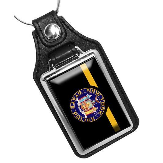 KR-225-1 Key Ring - Law Enforcement New York State Police