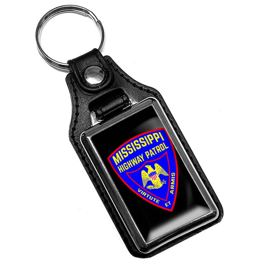 KR-229-1 Key Ring - Law Enforcement Mississippi Highway Patrol