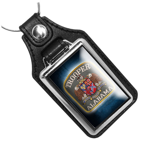 KR-230 Key Ring - Law Enforcement Alabama Trooper