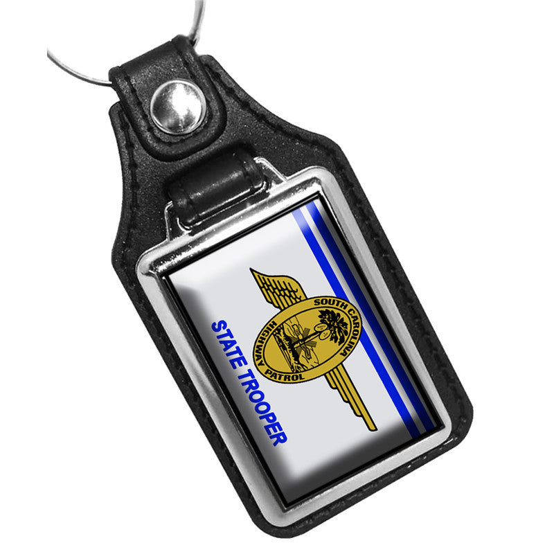 KR-233-1 Key Ring - Law Enforcement South Carolina Trooper