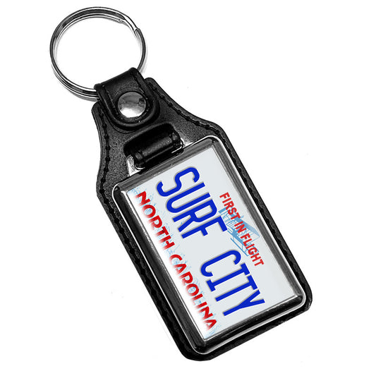 KR-2406 Key Ring - North Carolina City & Town Surf City