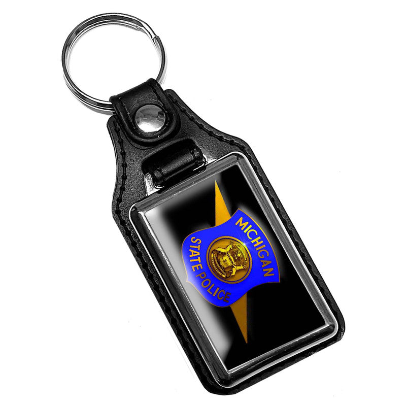 KR-241-1 Key Ring - Michigan State Patrol Law Enforcement