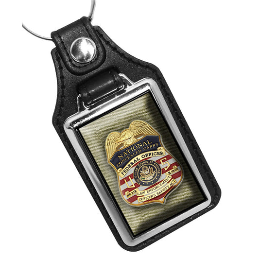 KR-250 Key Ring - National Carry Concealed Emblem