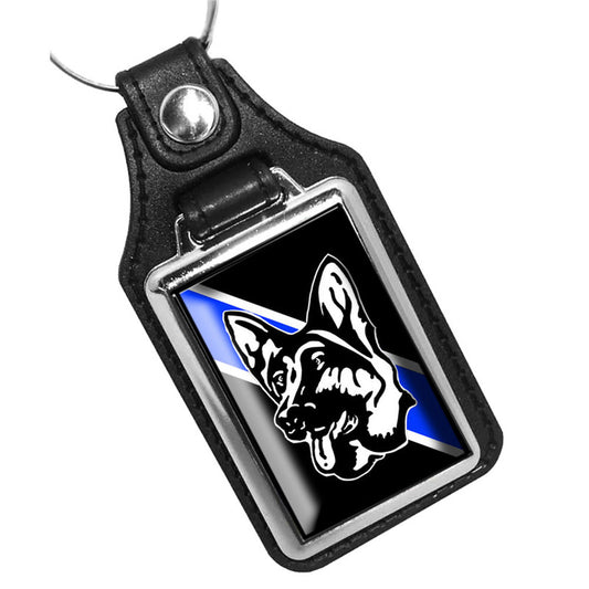KR-253 Key Ring - Law Enforcement TBL German Shepherd
